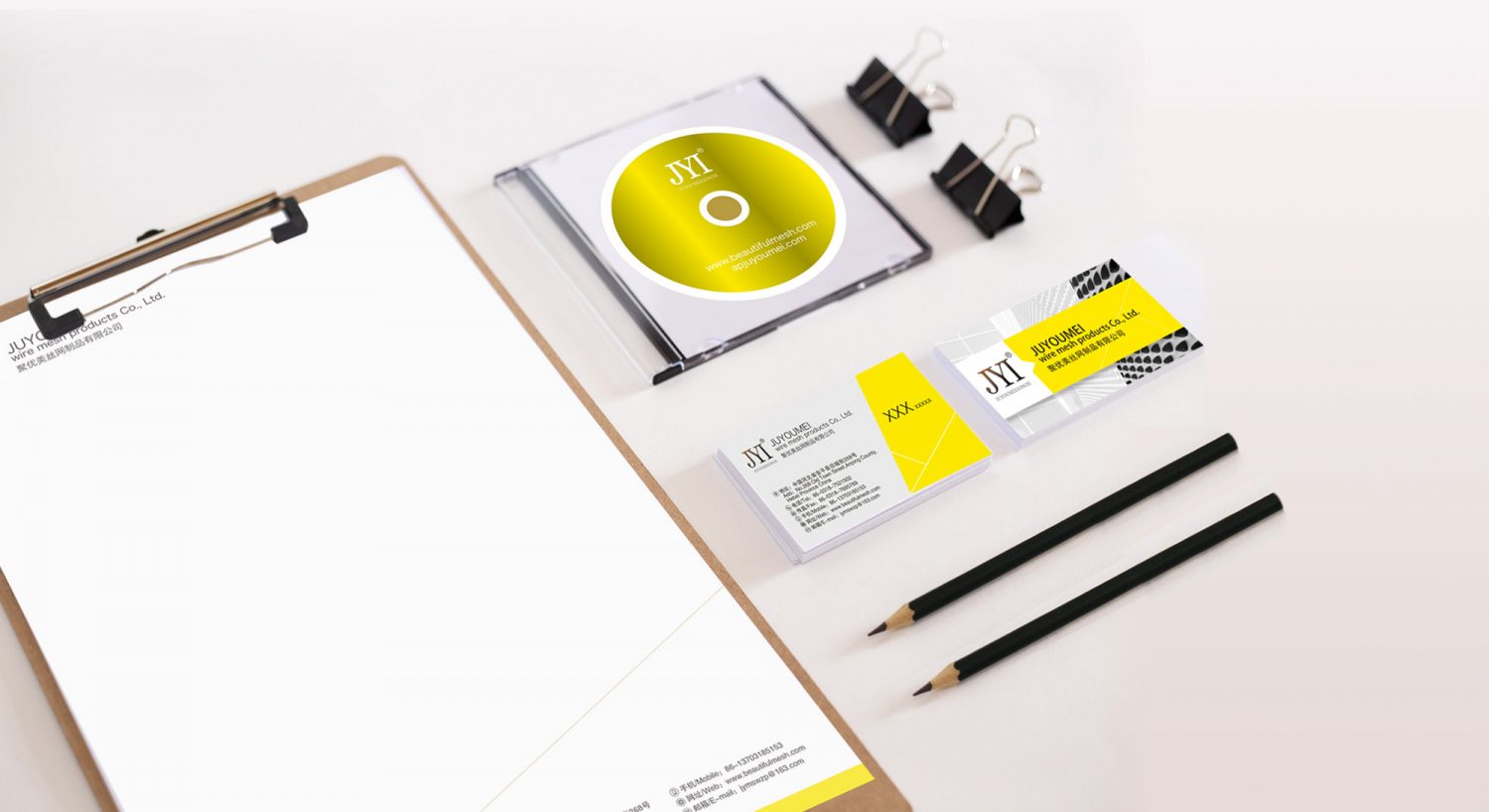 Set of corporate identity and branding. Vector